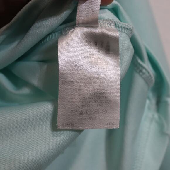 Gulf Coast Time Teal Roger Creager Long Sleeve Shirt Sz S - Picture 5 of 9